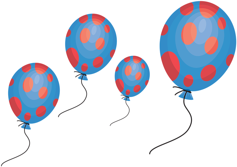 Balloon Celebration Clipart Party Holiday Birthday - Celebrationclipart (1024x682)