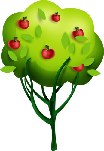 Heemipetal2004 1 0 Apple Tree Png By Heemipetal2004 - Apple Tree Icon Clipart (346x500)