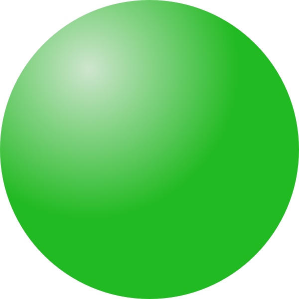 Bubble Green Clip Art - Portrait Of A Man (600x600)