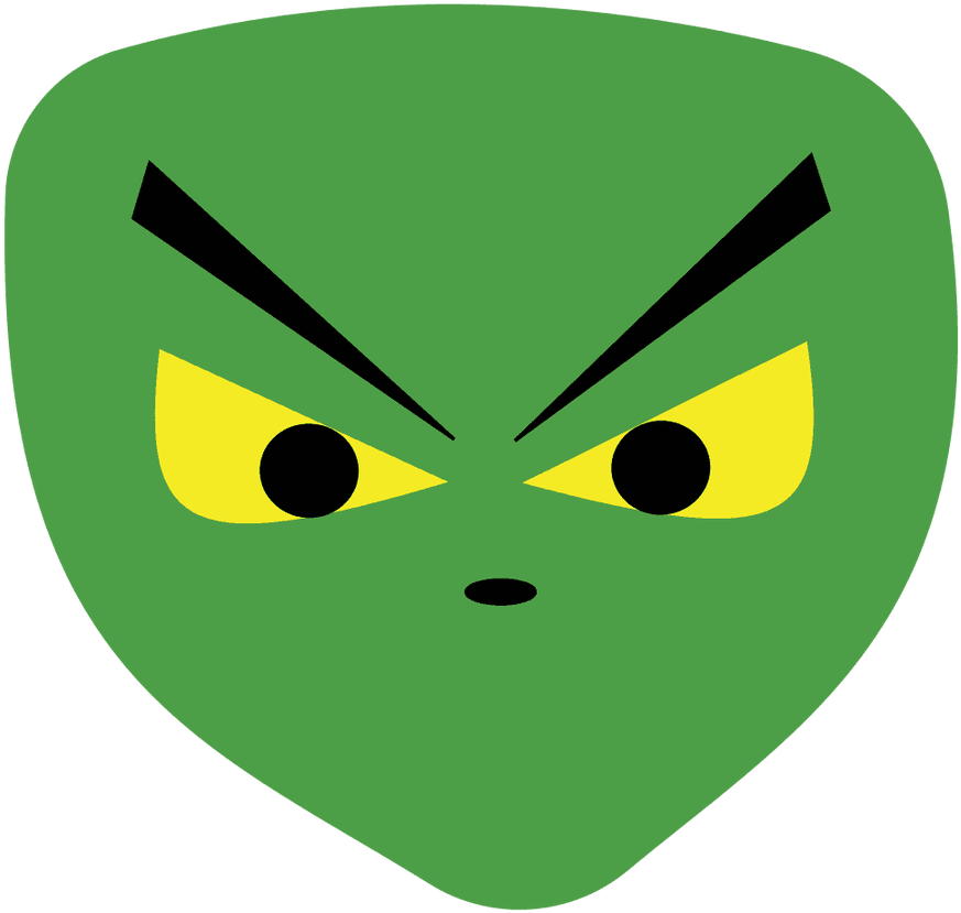Scared Face Scary Face Clipart Png - Jocersen Mens Scary Face Alien Green Halloween Fashion (900x881)