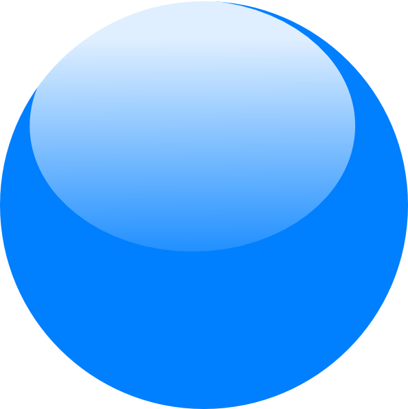 Bubble Clipart Blue Bubble - Blue Bubble Clip Art (594x596)