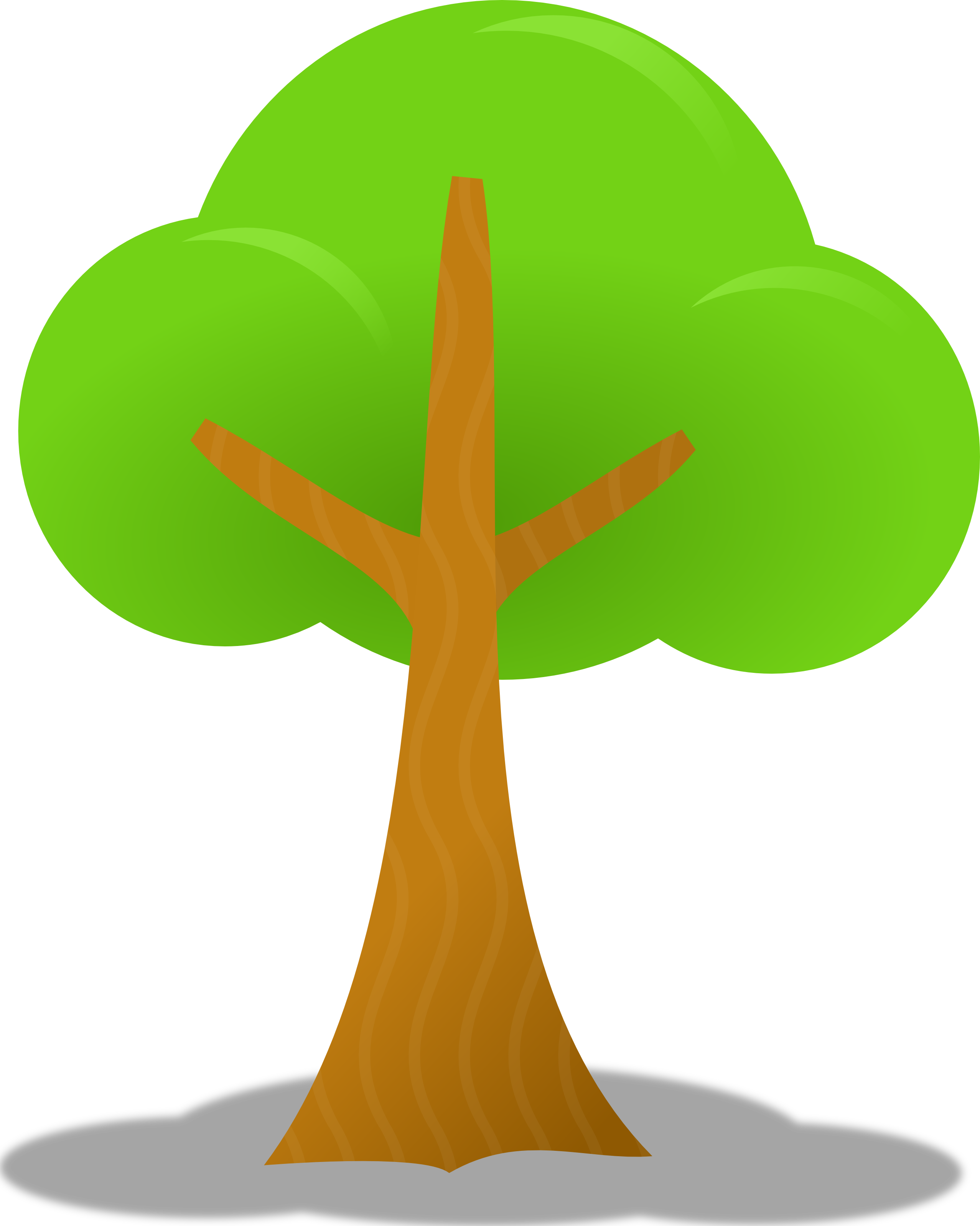 Vector Tree - Tree Clip Art (2555x3196)