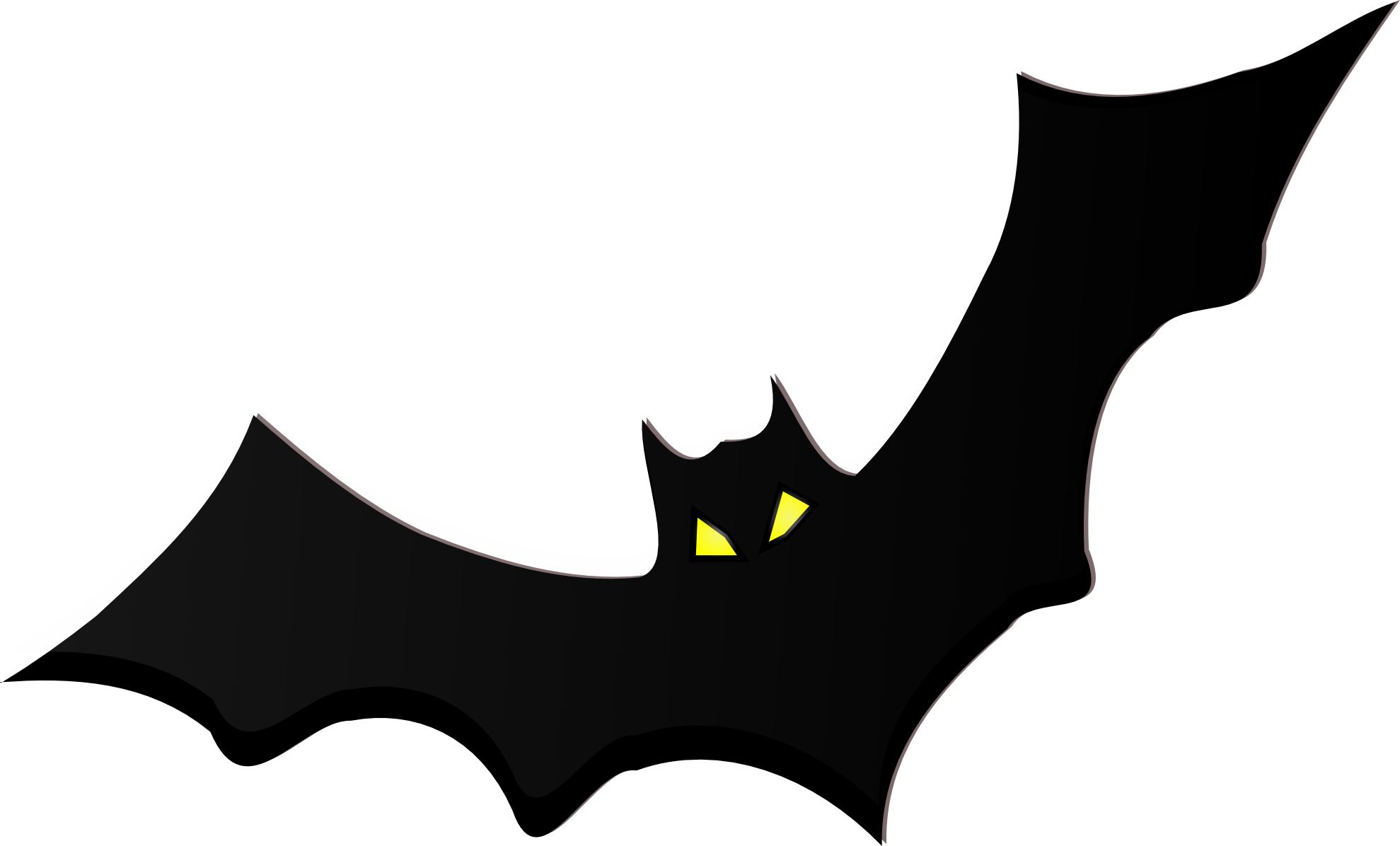 Bat - Clip - Art - Halloween Clipart (1979x1196)