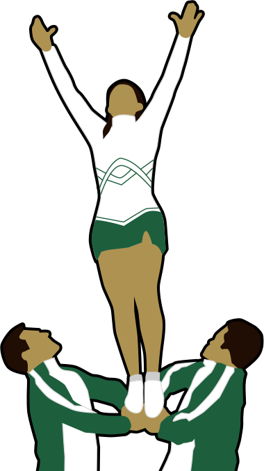 Abs Cbn Sports - Pep Squad Clipart (380x678)