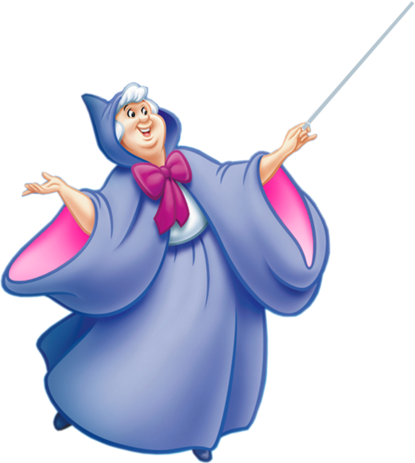 Cinderella Clipart - Fairy Godmother Cinderella Png (1600x1600)