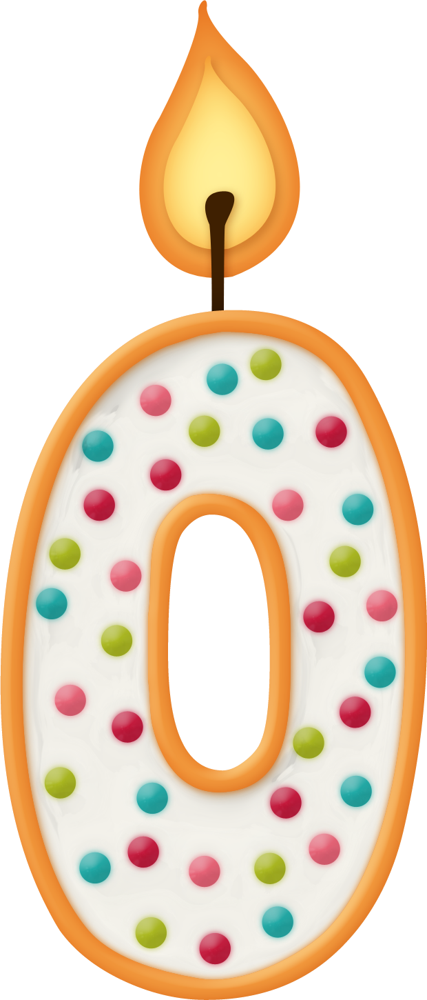 Velas De Cumpleanos En Png - Birthday Candle 8 Png (620x1450)