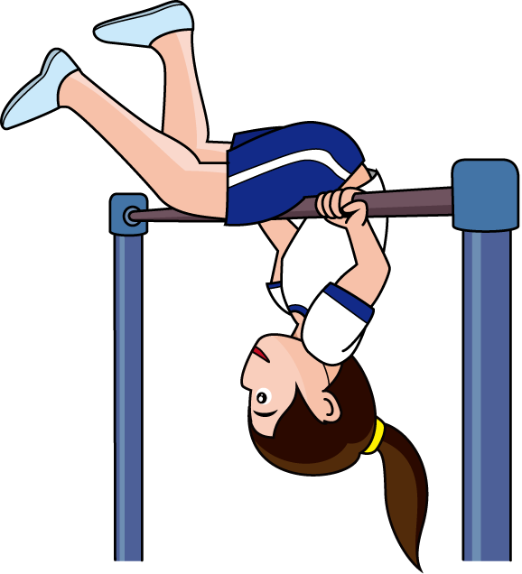 Tumbling Clipart - Gymnastics Bar Clip Art (578x636)