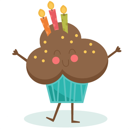 Happy Birthday Cupcake Svg Scrapbook Birthday Svg Cut - Happy Birthday Cupcake Png (432x432)