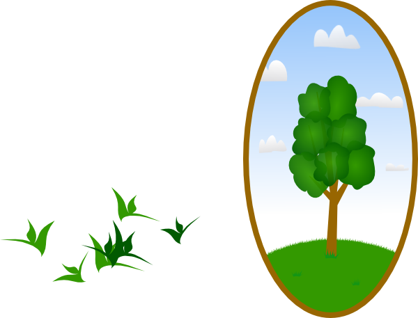 Landscaping Clipart Tree (600x457)