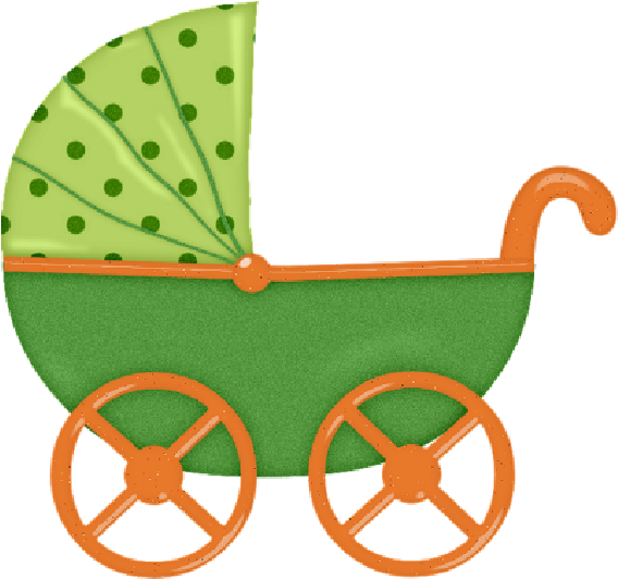 Simple Cinderella Clip Art Yellow Baby Carriage Clipart - Baby Carriage Clipart (600x600)