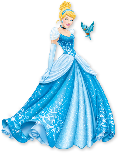 Montando Minha Festa - Cinderella Clipart (385x494)