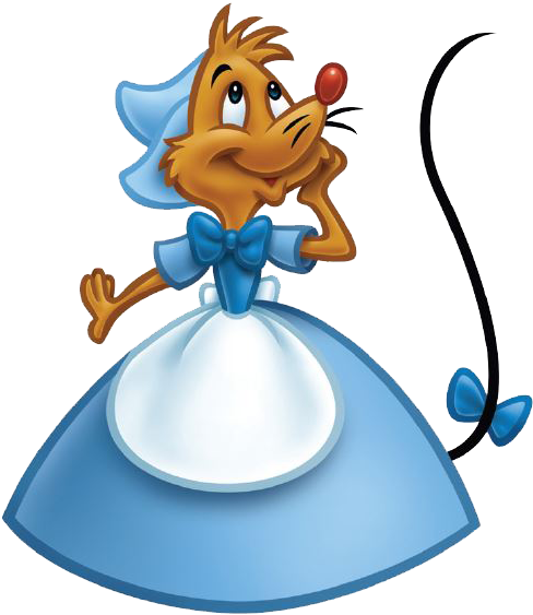 Cinderella Mice Cliparts - Cinderella Mouse (511x586)