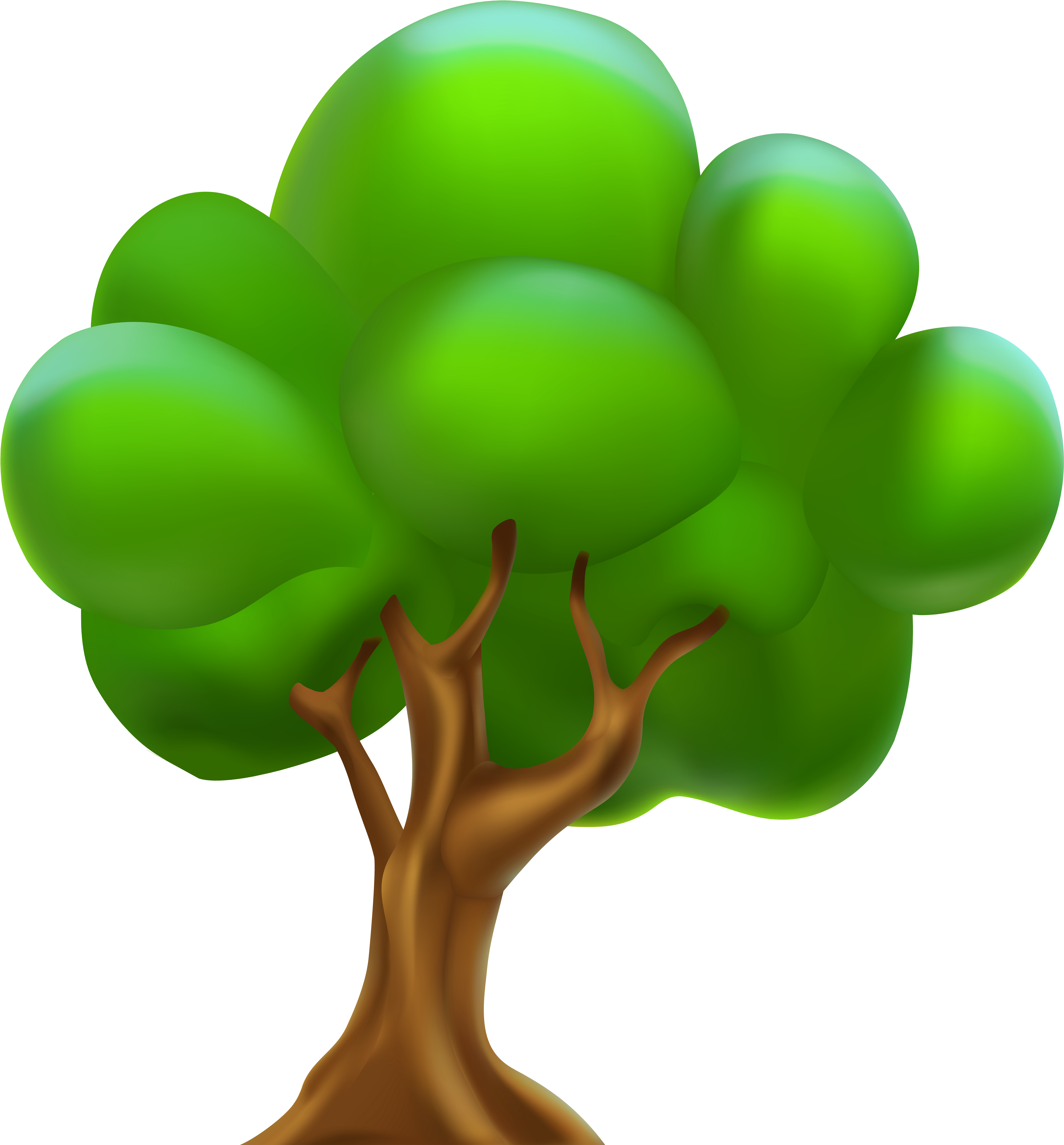 Cartoon Tree Png Clipart - Cartoon Tree Png Clipart (7463x8000)