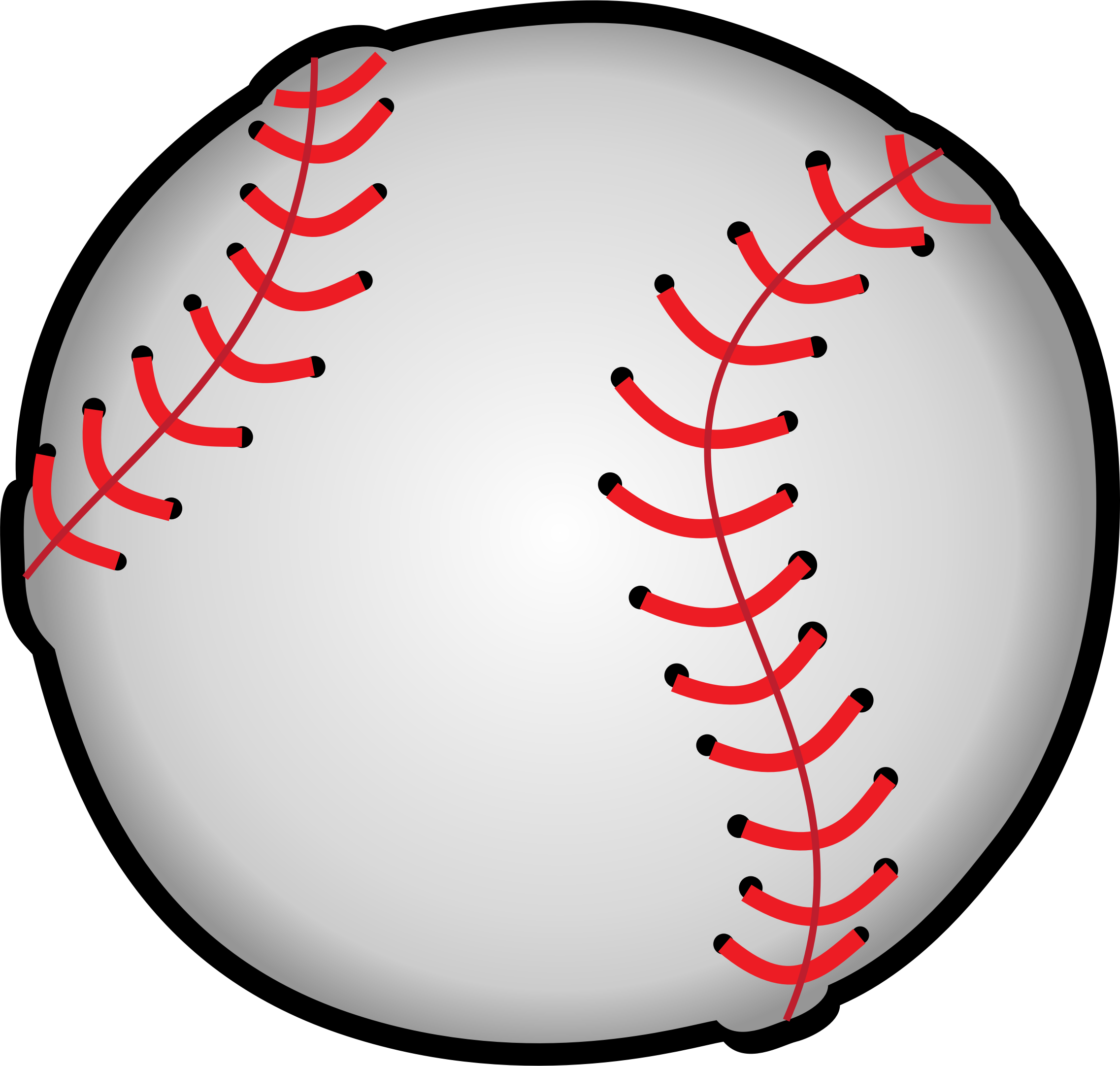 Big Image - Baseball Clipart (2274x2164)
