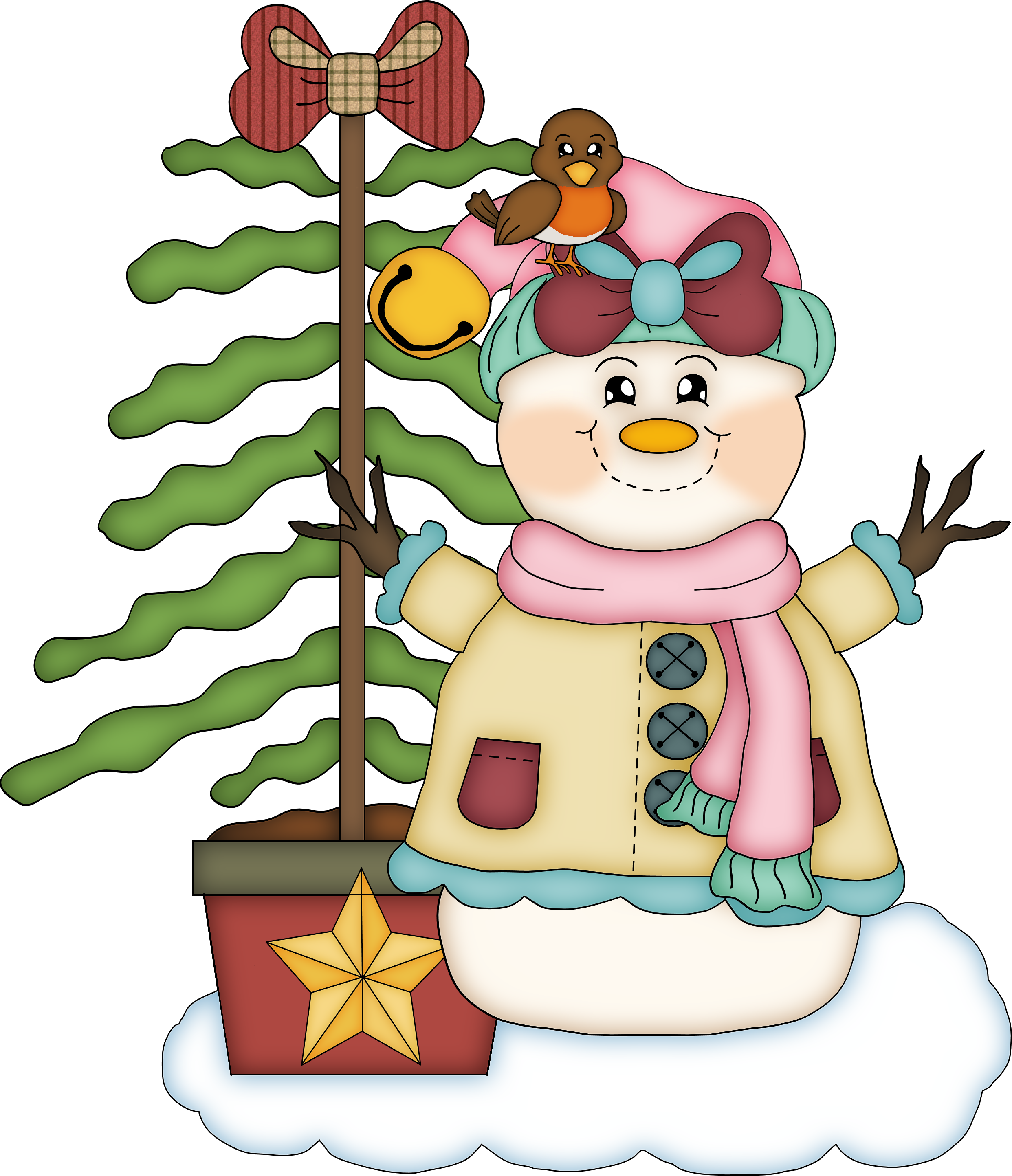 Advent - Snowman (2484x2887)