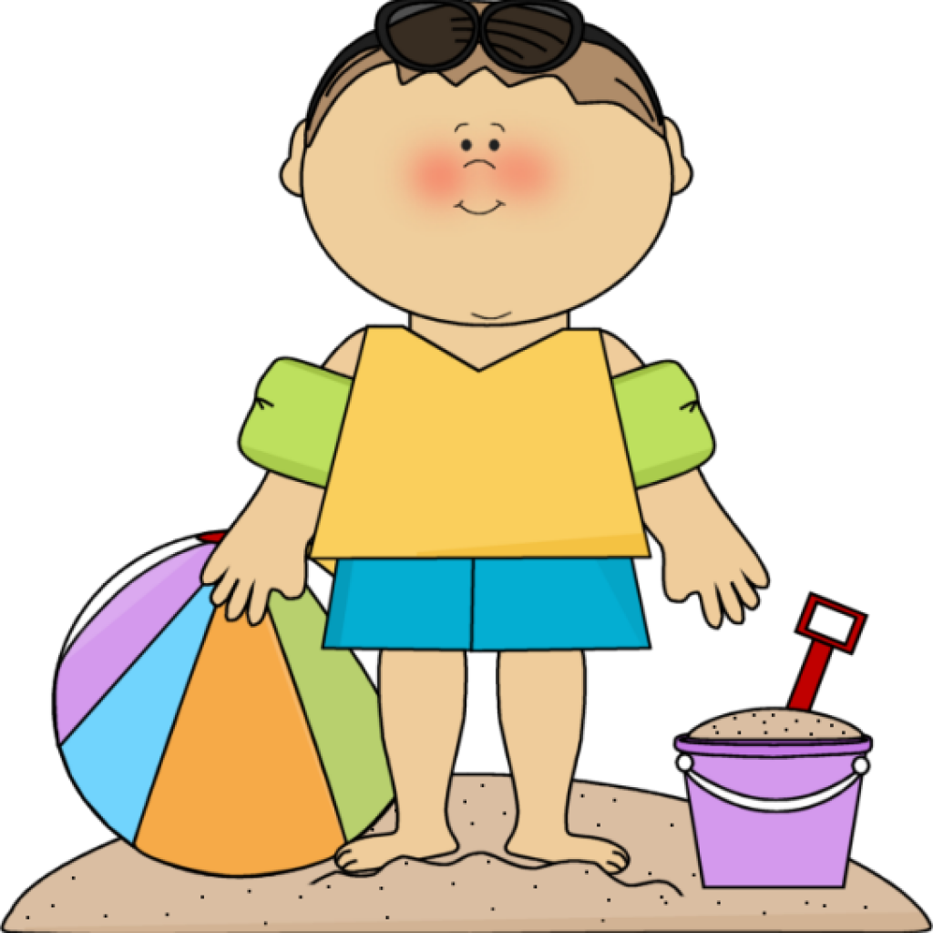 Clip Art Summer Summer Kids Clip Art Summer Kids Images - Social Story Vacation (1024x1024)