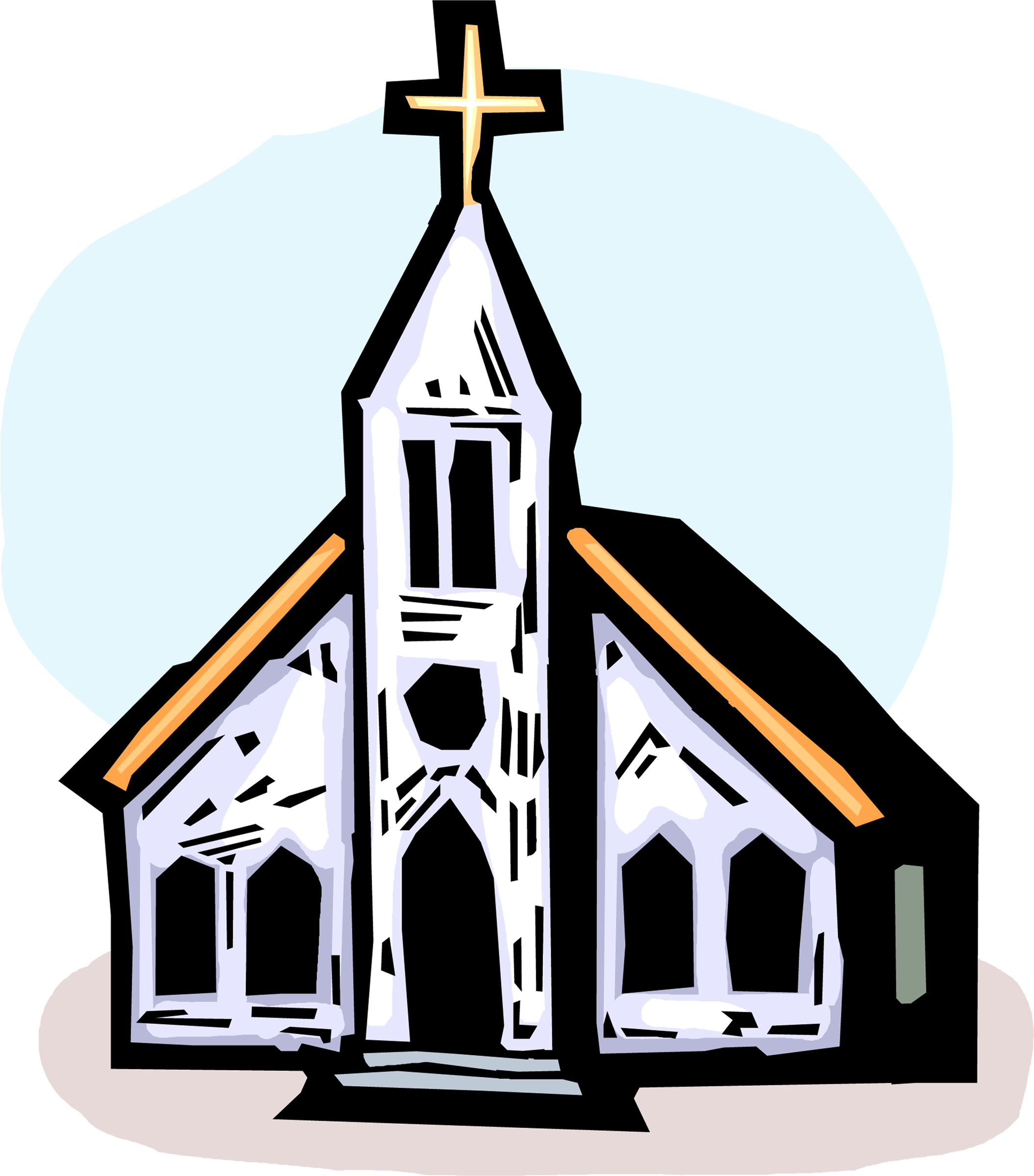 Steeple Clipart Church Construction - Church Building Clip Art (2110x2400)
