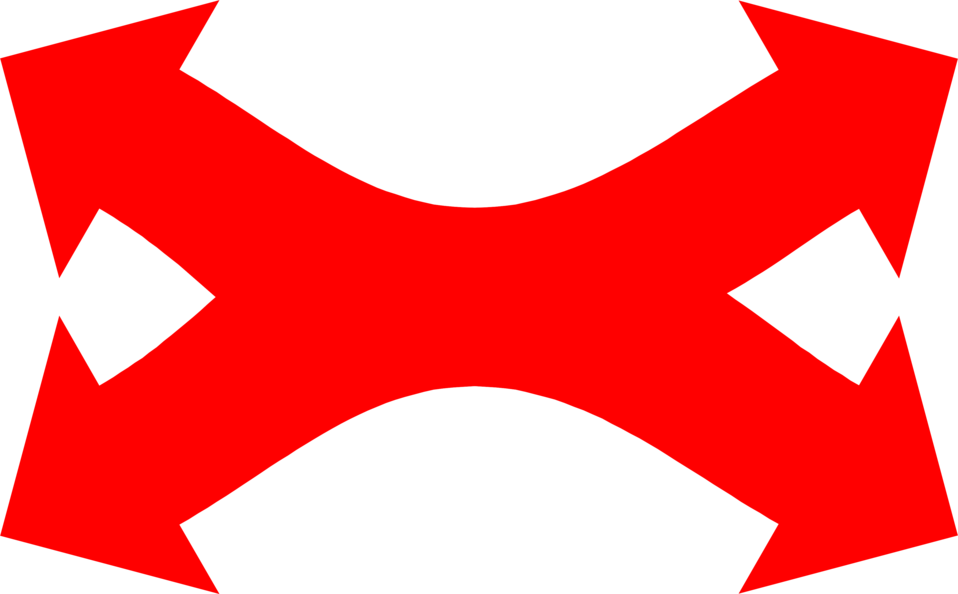 Directional Arrow Free Download Clip Art On Multi - 4 Directional Arrows Png (958x594)