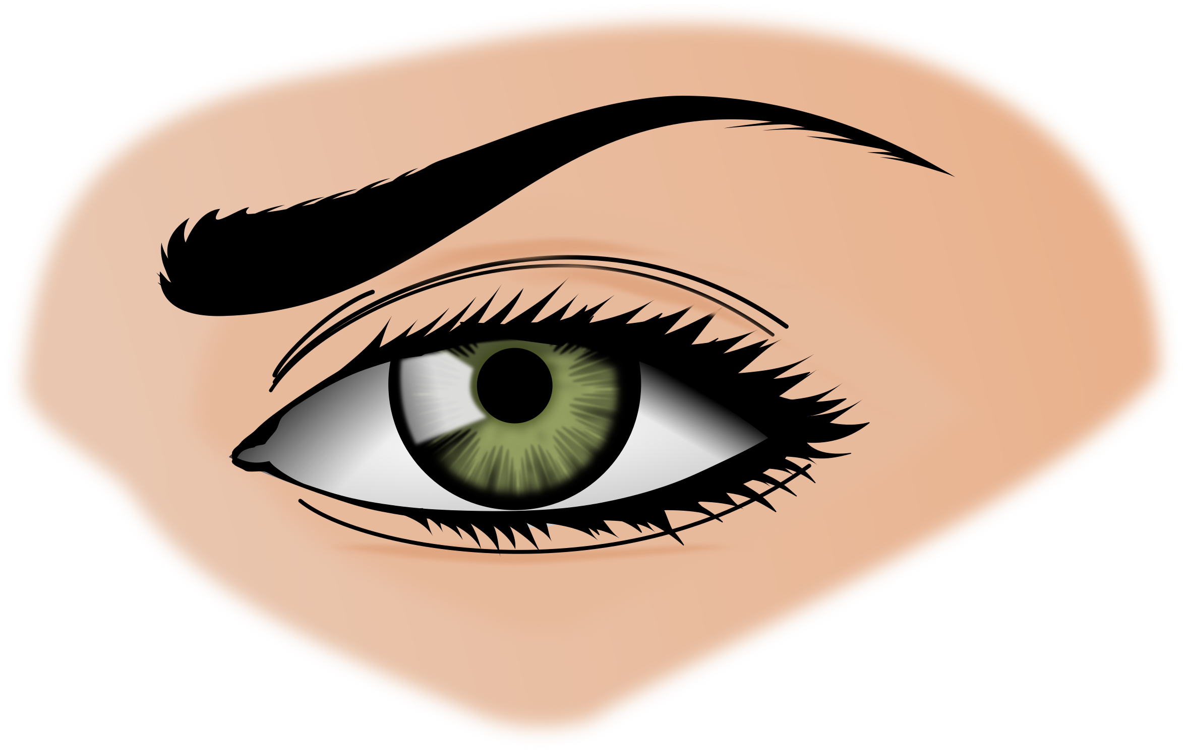 Clipart Info - Eye Clipart Png (2400x2400)