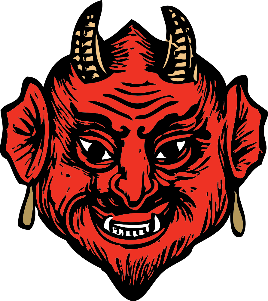 Devil Png File - Sons Of Satan Mc (892x1000)