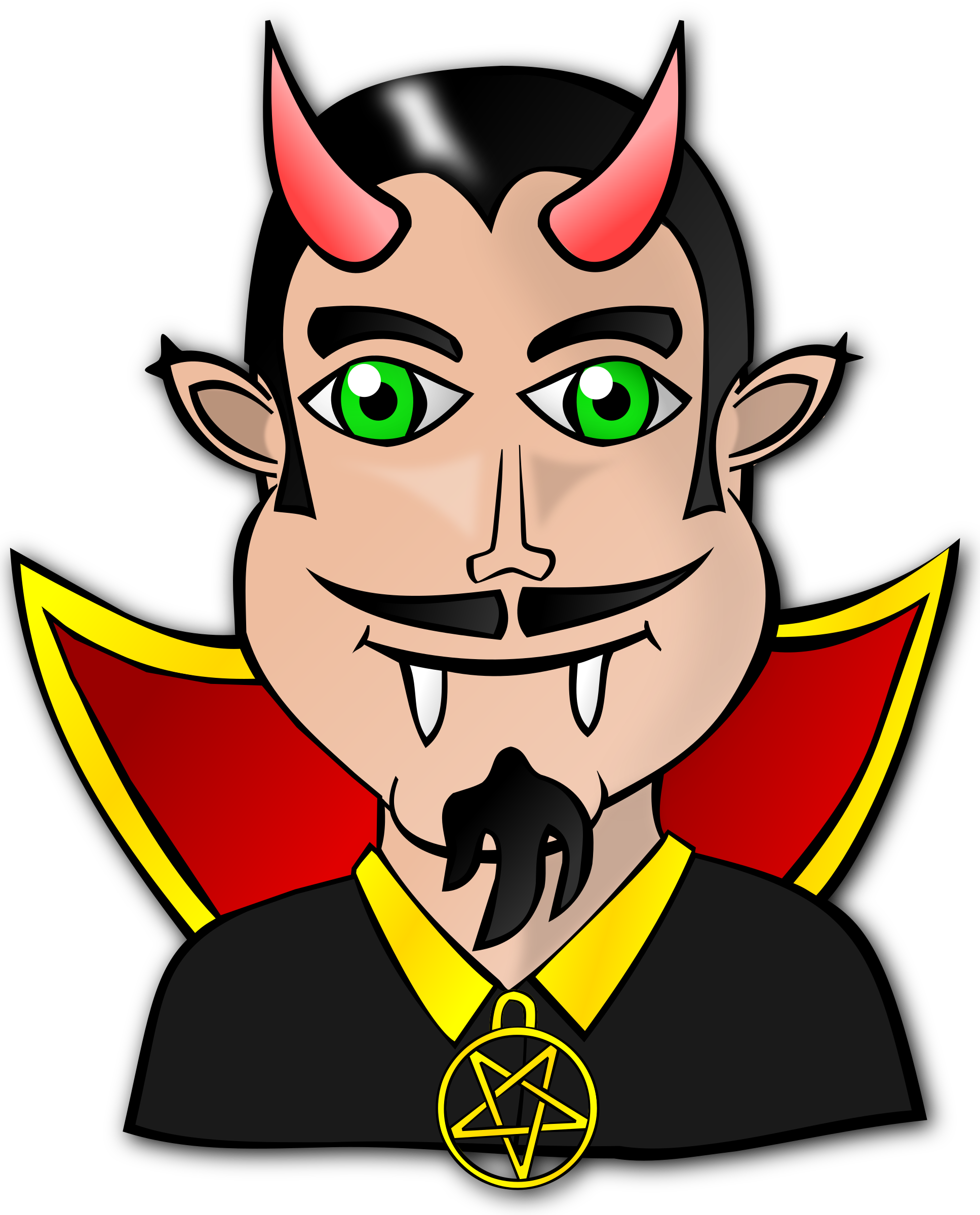 People - Dracula Clipart (1935x2400)