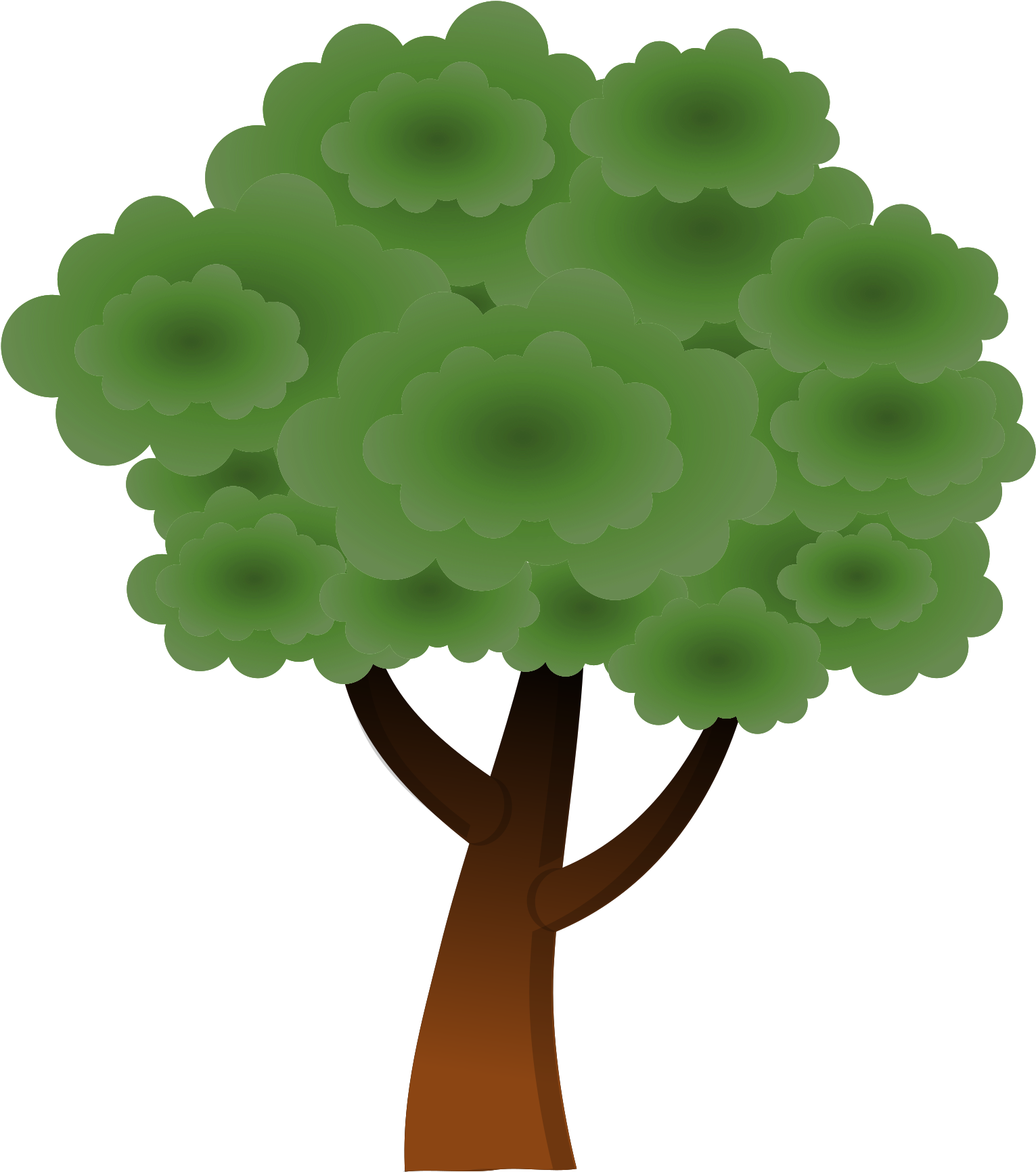 Simple Tree - Árboles Animados (1697x2400)