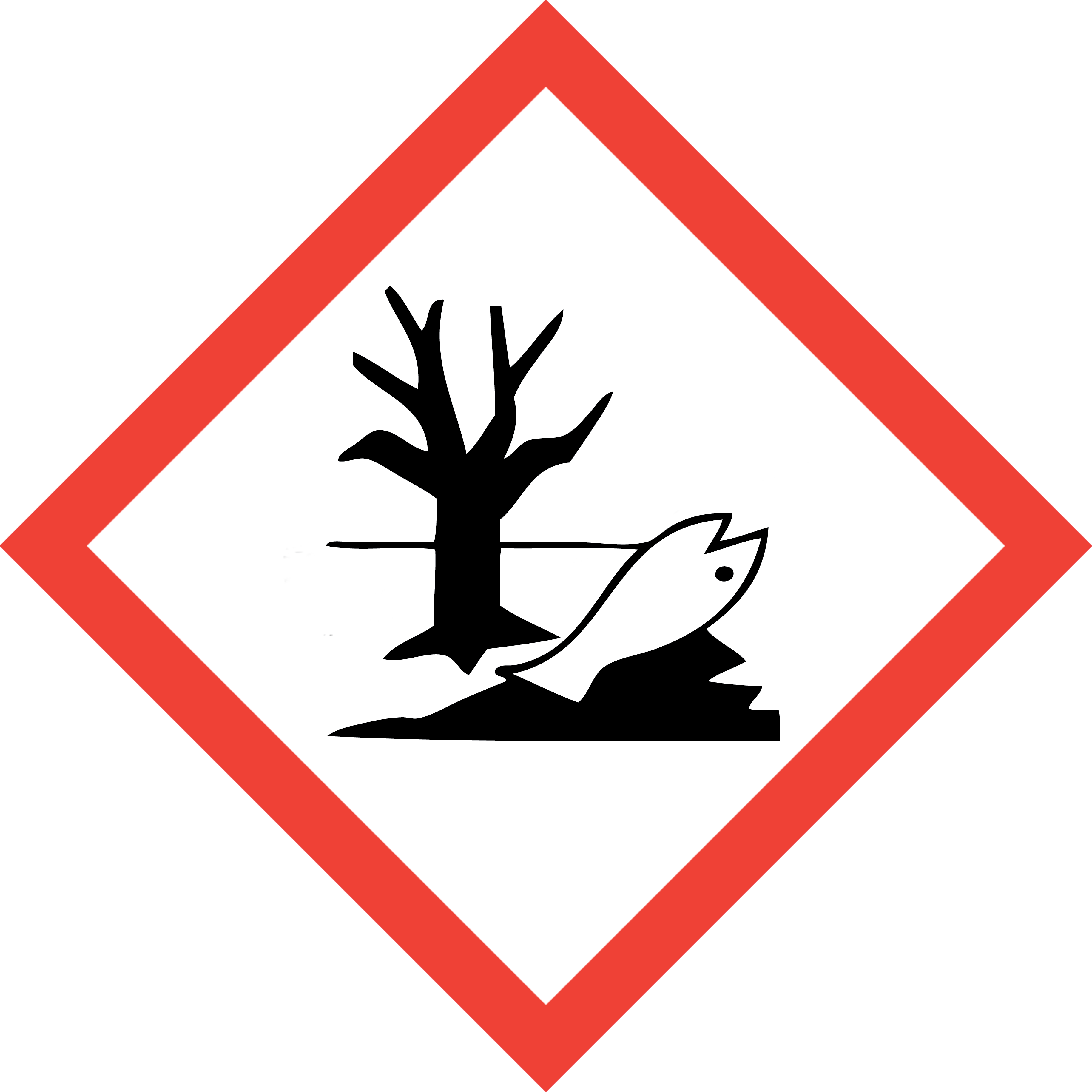 Environment - Environmental Hazard Pictogram (3660x3660)
