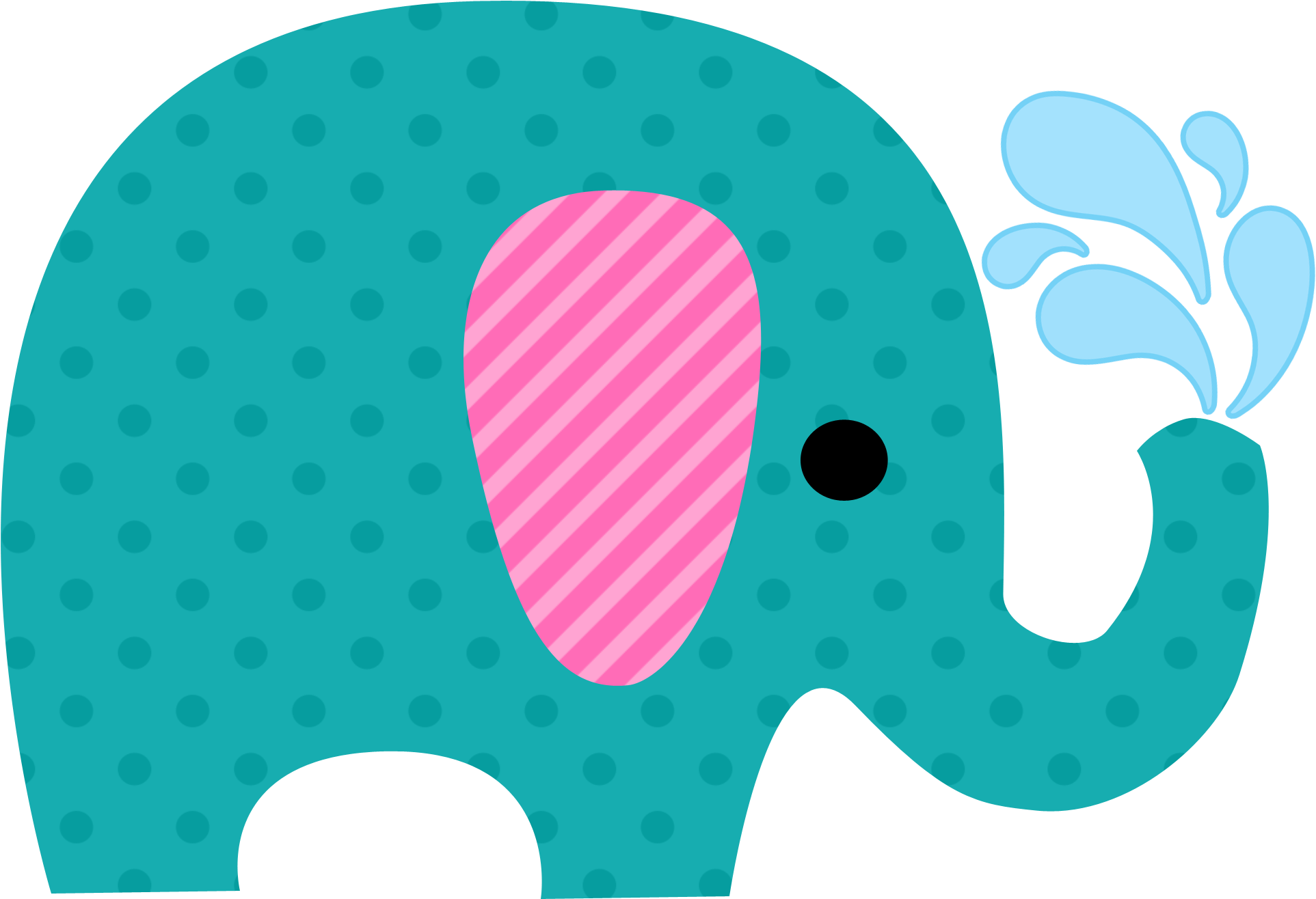 Elefantes - Cuteelephants5 - Minus - Silueta De Un Elefante Bebe (2700x2100)