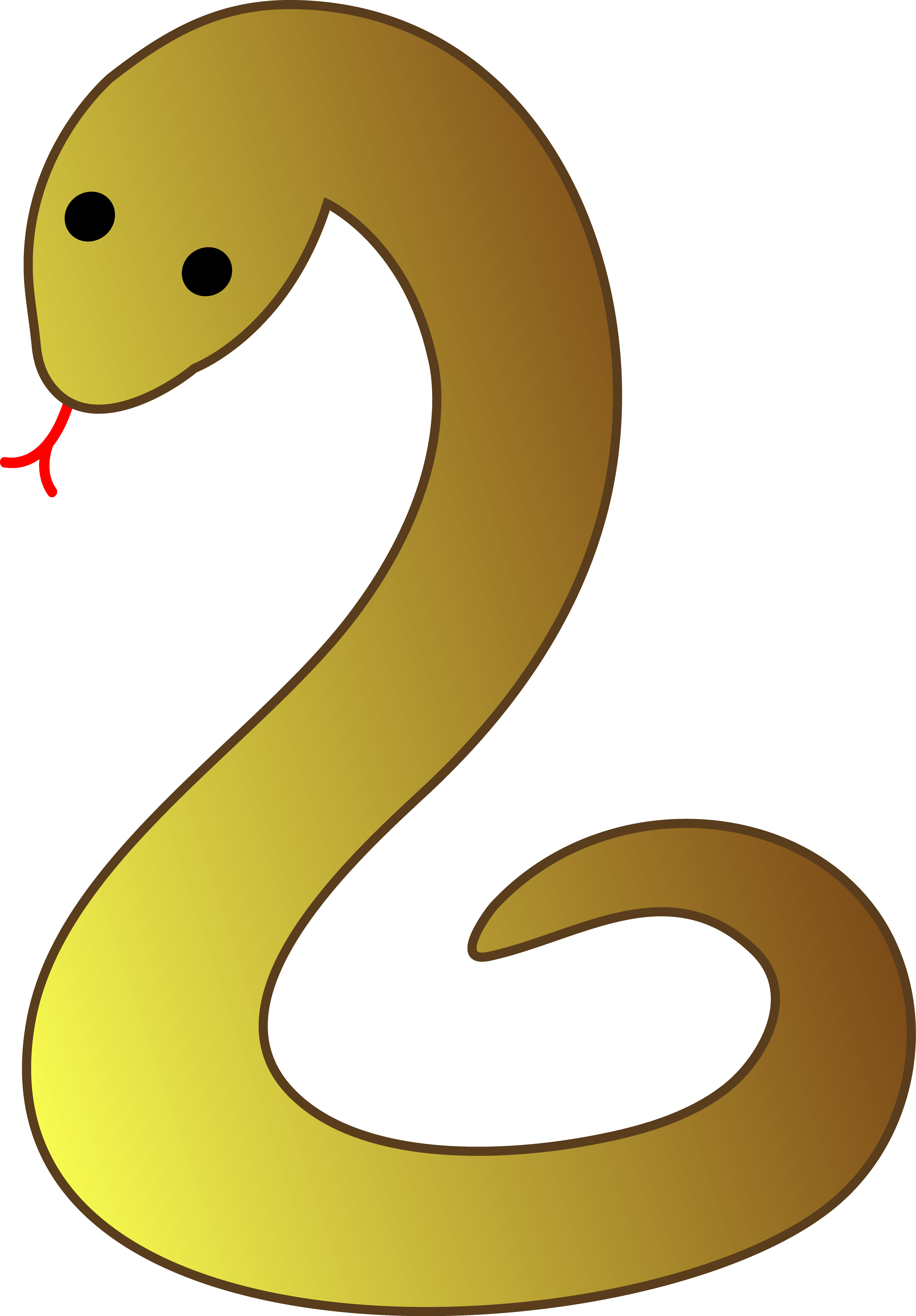 Snake Clip Art - Snake Clip Art (3350x4814)