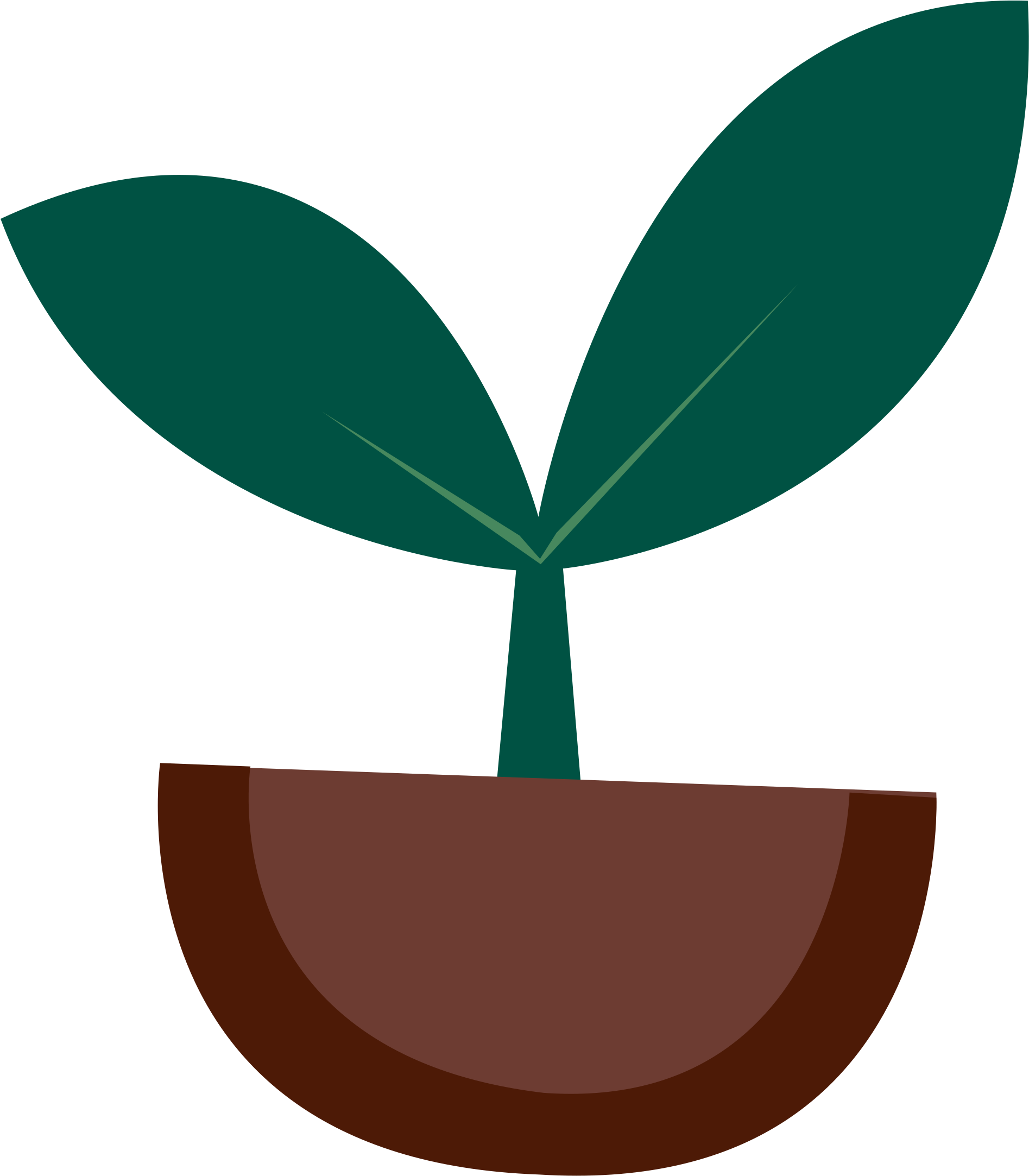 Plant Clipart - Favicon Plant (2400x2400)