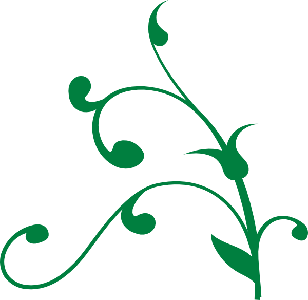 Green Branch Clip Art At Clker - Tree Branch Clip Art (600x584)