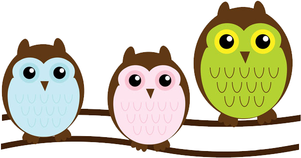 Owl On Branch Clipart - Cute Clipart (615x440)