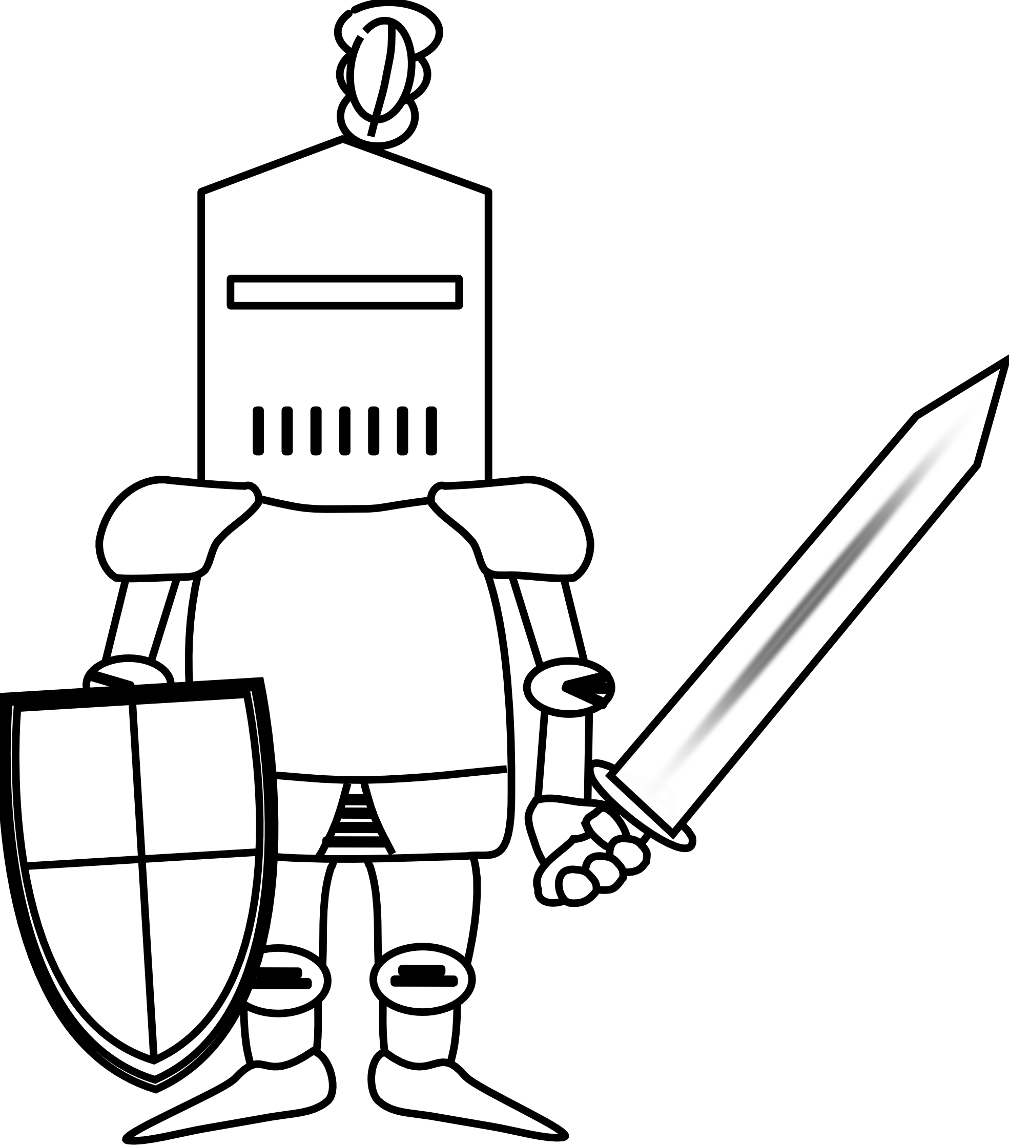Knight Clip Art - Knight Clip Art (1969x2240)