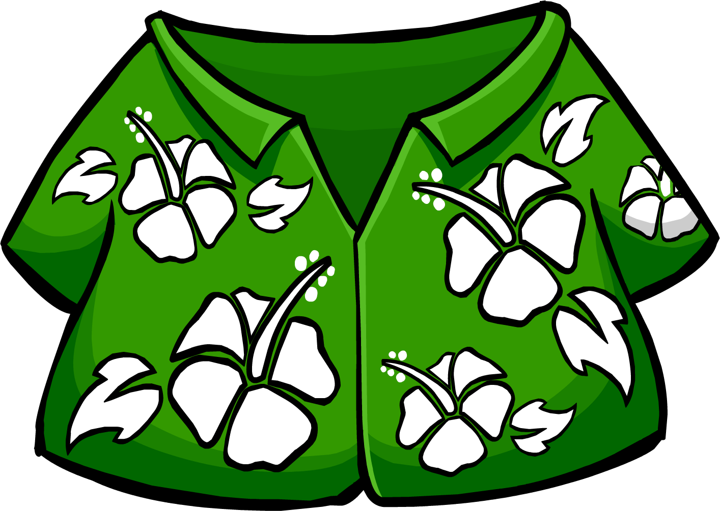 Hawaiian Shirt Clip Art - Hawaiian Shirt Clip Art (1414x1005)