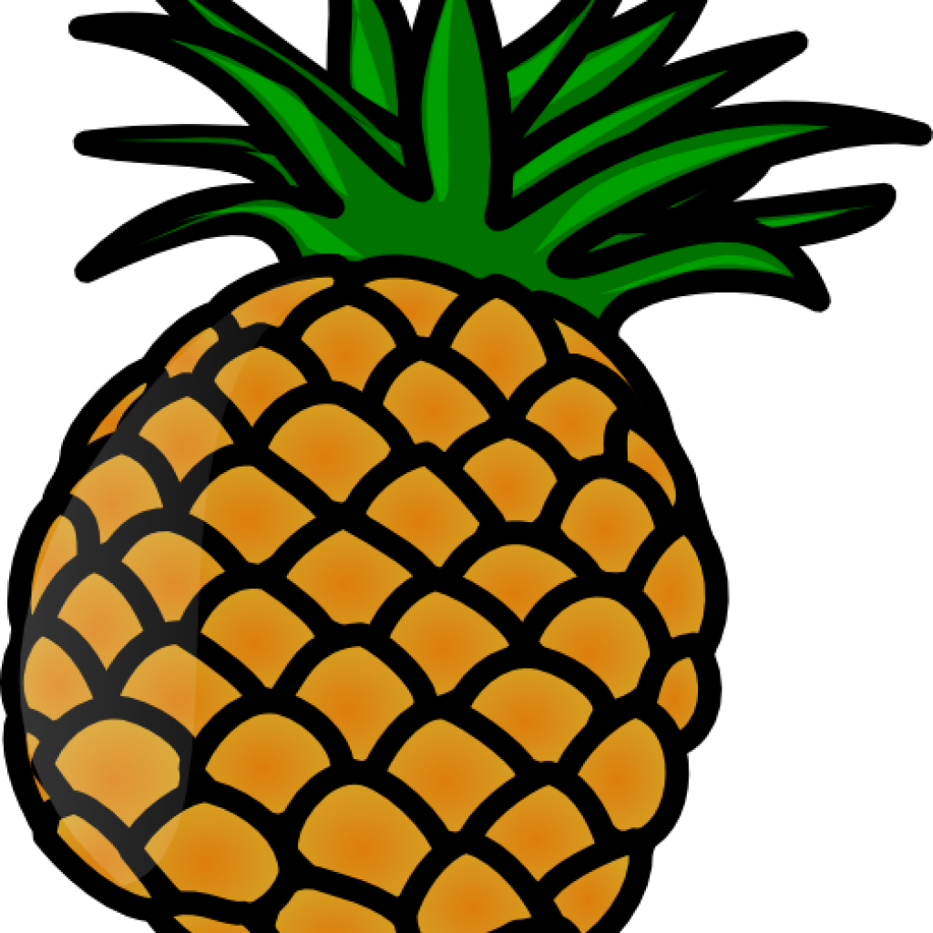 Pineapple Clipart Pineapple Clip Art At Clker Vector - Pineapple Png (1024x1024)