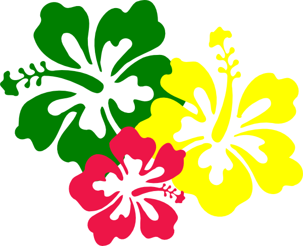 Clip Arts Related To - Hibiscus Clip Art (600x488)
