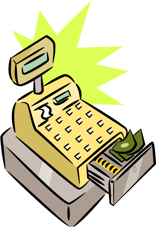 The Totally Free Clip Art Blog - Cash Register Clip Art (620x877)