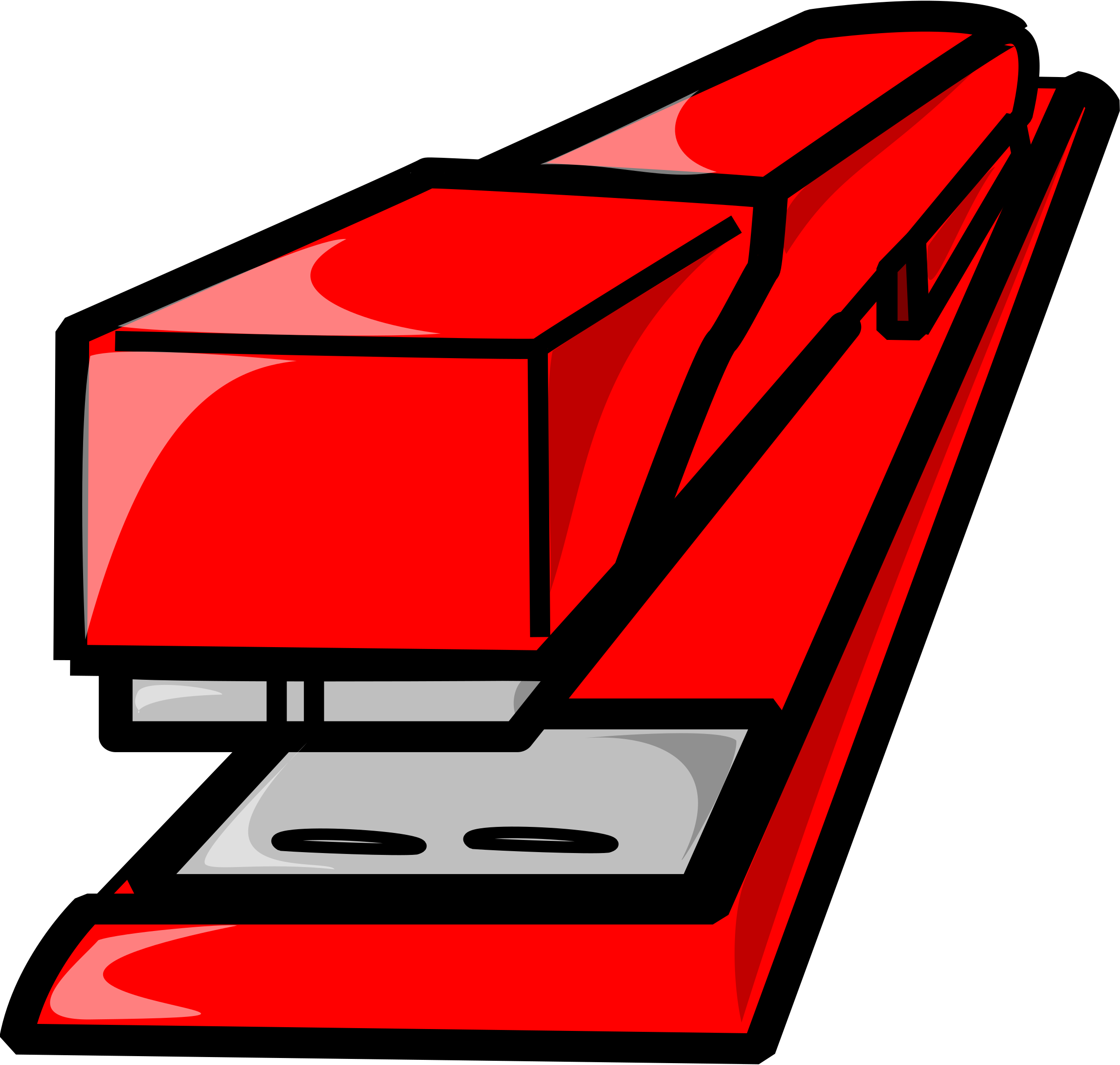 Free Vector Stapler Clip Art - Stapler Clipart (2400x2281)