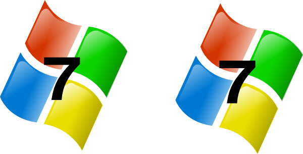 Windows 7 Clip Art - Windows 7 Clipart (600x305)