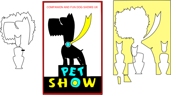 Dog Show Clip Art - Dog Fashion Show Vclip Show (600x334)