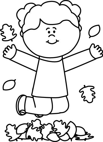Jump Clipart Black And White - Jump Clipart Black And White (420x580)