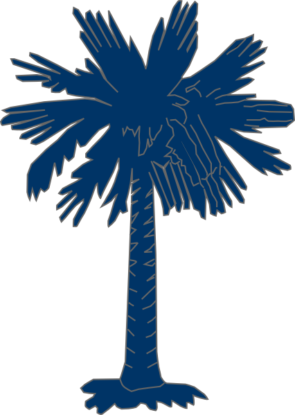 Palmetto Cliparts - Flag Of South Carolina (426x599)