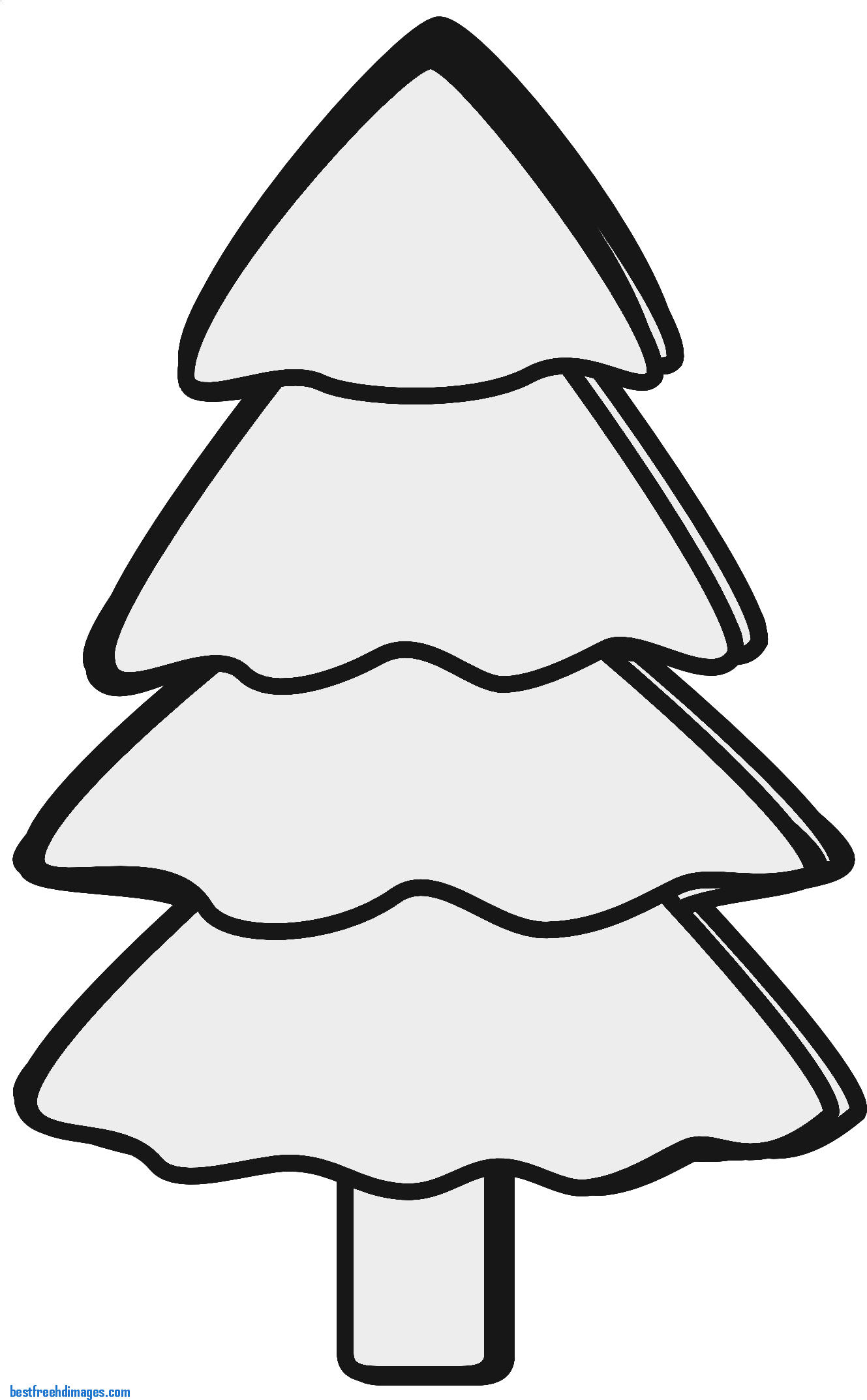 Christmas Tree Line Art Free Clip Art Free Clip Art - Clip Art (1331x2159)