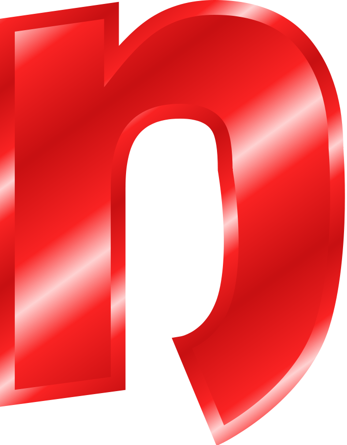 Large Alphabet Clipart - Clipart Alphabet Letter N (702x900)