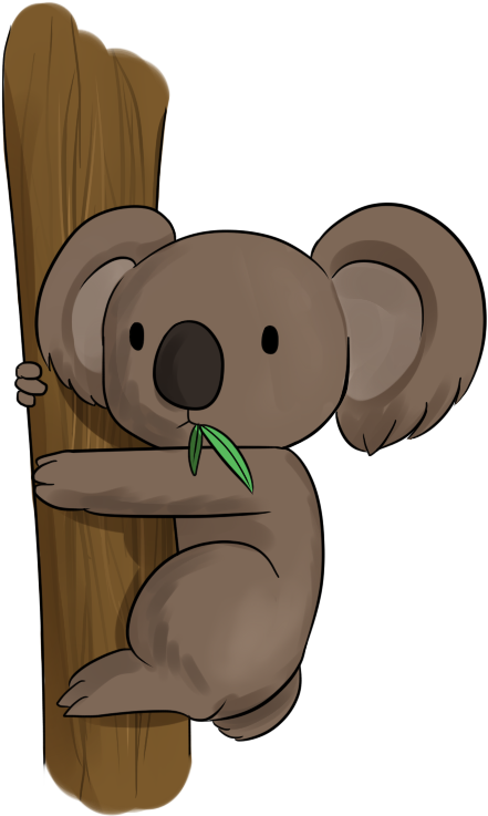 Koala Clip Art Free Free - Transparent Background Koala Clip Art (486x768)