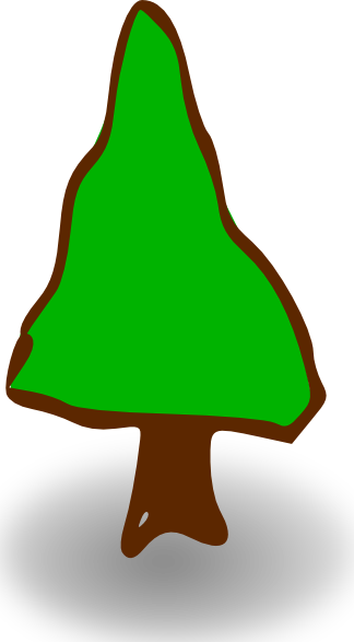 Tree Clip Art For Map (324x587)