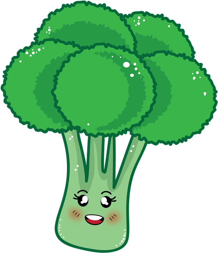 Free To Use &, Public Domain Broccoli Clip Art - Cartoon Broccoli Clipart (800x913)