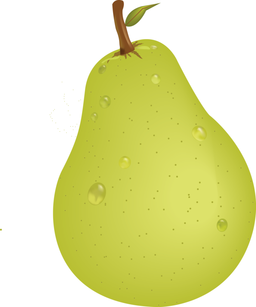 Pear - Pear Transparent Background (817x978)