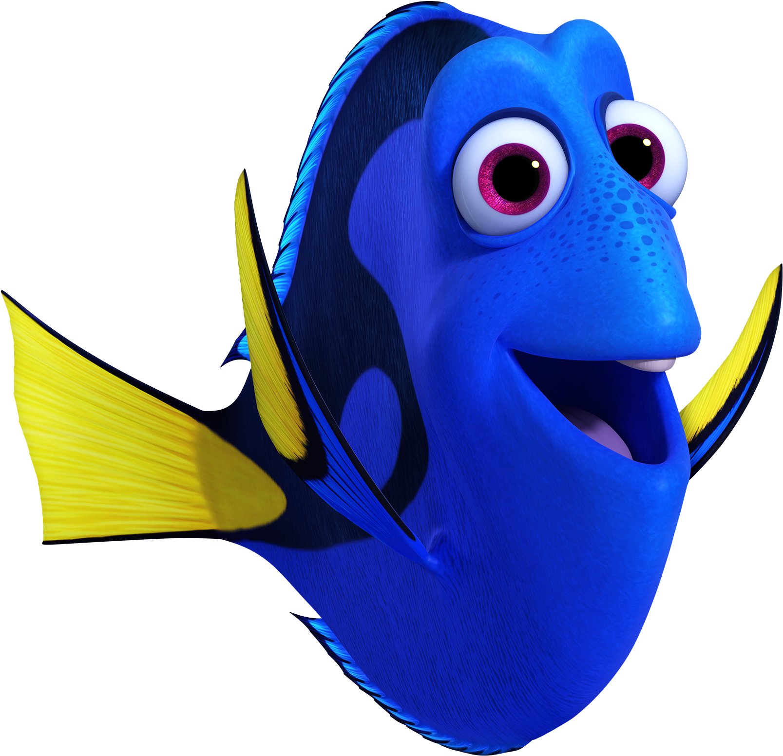 Finding Dory Dory Transparent Png Clip Art Image - Finding Dory Characters (1658x1609)