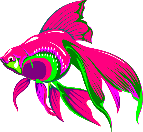Fish Clip Art Vector - Fish Vector Clip Art (600x554)
